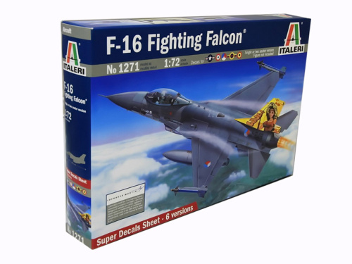 1271 Italeri Многоцелевой истребитель F-16 Fighting Falcon (1:72)