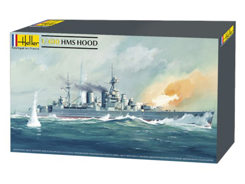 81081 Heller Линкор HMS Hood (1:400)