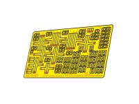 035502 Фототравление Микродизайн для танка 72Б3М (Trumpeter) ремни ящиков ЗиП (1:35) 035502 Фототравление Микродизайн для танка 72Б3М (Trumpeter) ремни ящиков ЗиП (1:35)