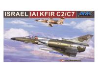 88001-A AMK Многоцелевой истребитель Israeli Air Force Kfir C2/C7 (1:48)