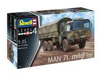 03291 Revell Военный грузовик MAN 7t Milgl 6х6 (1:35)