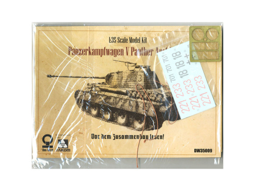 DW35009 Das Werk Немецкий танк Pz.Kpfw.V Sd.Kfz. 171 Panther Ausf. A (1:35)