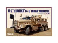 SS-005 Meng Американский противоминный бронеавтомобиль Cougar 6x6 (1:35)