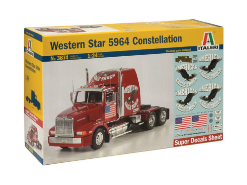 3874 Italeri Американский грузовик Western Star 5964 Constellation (1:24)