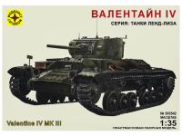 303542 Моделист Британский танк Valentine IV (1:35)