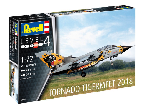 03880 Revell Истребитель-бомбардировщик Tornado ECR "Tigermeet 2018" (1:72)