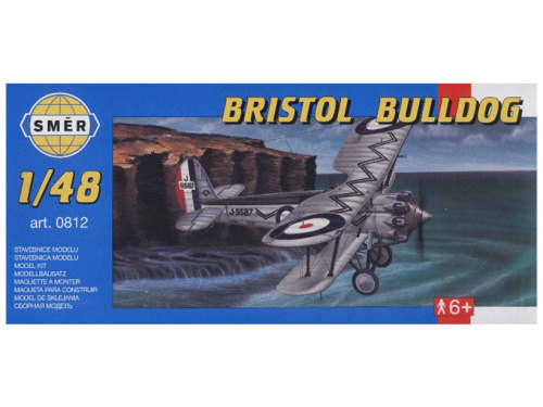 0812 Smer Самолёт Bristol Bulldog (1:48)
