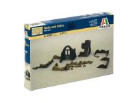 6087 Italeri Аксессуары для создания диорамы. Фрагменты стен и развалин. Набор №1 (1:72)