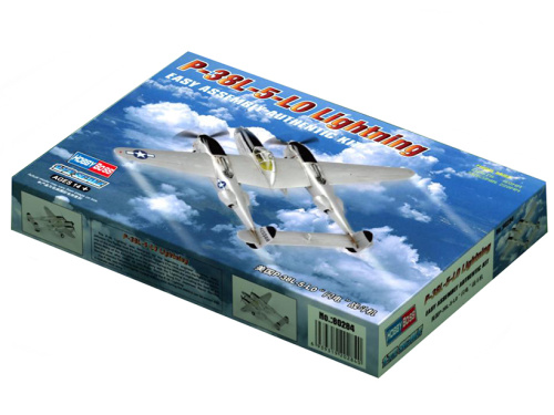 80284 Hobby Boss Американский тяжелый истребитель P-38L-5-L0 Lightning (1:72)
