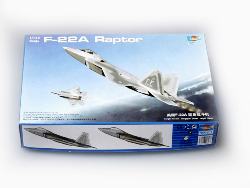 01317 Trumpeter Самолет F-22A "Раптор" (1:144)