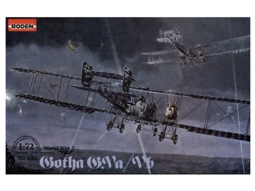 Rod020 Roden Немецкий бомбардировщик Gotha G.VA/VB (1:72)