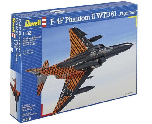 04895 Revell Американский истребитель F-4F Phantom WTD 61 (1:32)