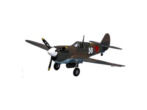 207263 Моделист Американский истребитель Curtiss P-40 Kittyhawk (1:72)