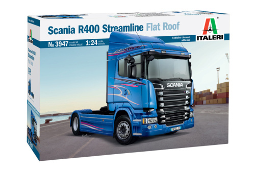 3947 Italeri Седельный тягач Scania Streamline R400 (1:24)