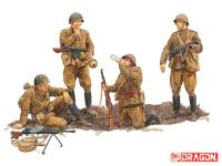 6376 Dragon Советские Гвардейцы 1944-45 г. (4 фигуры) (1:35)