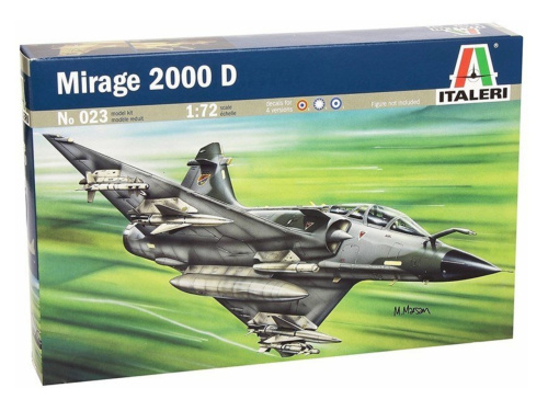 0023 Italeri Французский многоцелевой истребитель Mirage 2000 D (1:72)