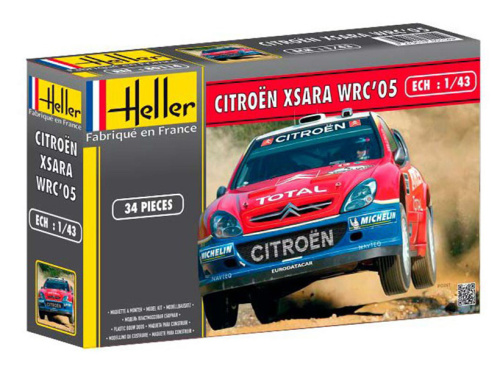 80114 Heller Автомобиль Citroen Xsara WRC 05 (1:43)