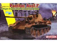 6917 Dragon Немецкий танк Sd.Kfz.171 Panther Ausf.F с дополнительной броней и прицелом (1:35) 6917 Dragon Немецкий танк Sd.Kfz.171 Panther Ausf.F с дополнительной броней и прицелом (1:35)