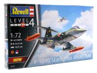 03879 Revell Истребитель-перехватчик Lockheed F-104G Starfighter (1:72) 03879 Revell Истребитель-перехватчик Lockheed F-104G Starfighter (1:72)