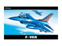 12444 Academy Американский истребитель USAF F-16A (1:72)