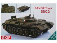 SK-231 SKIF Чешский учебный танк 55С2 "Фаворит" (1:35) SK-231 SKIF Чешский учебный танк 55С2 "Фаворит" (1:35)