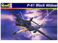 17546 Revell Американский тяжёлый ночной истребитель P-61 Black Widow (1:48)