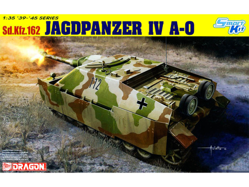 6843 Dragon Немецкая САУ Sd.Kfz.162 Jagdpanzer IV A-0 (1:35)