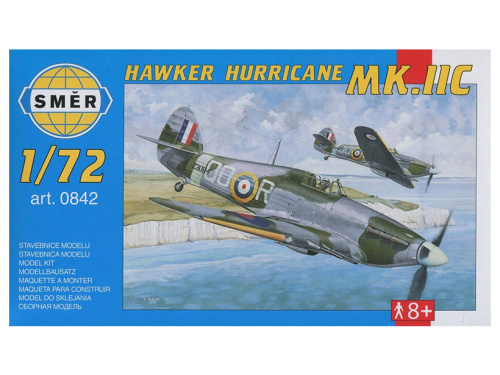 0842 Smer Самолет Hawker Hurricane MK.IIC (1:72)