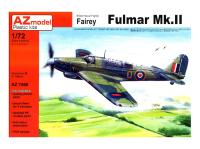 AZ7566 AZ Model Британский палубный истребитель Fairey Fulmar Mk.II (1:72)