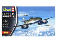 03875 Revell Немецкий реактивный истребитель Messerschmitt Me-262A (1:32)