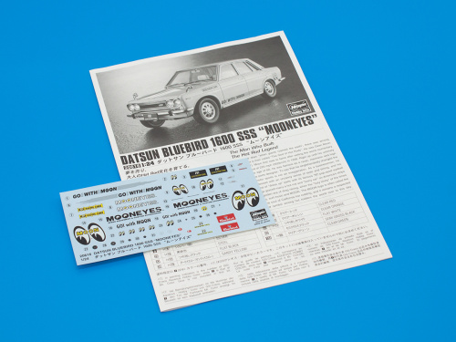 20616 Hasegawa Автомобиль Datsun Bluebird 1600 SSS Mooneyes (1:24)