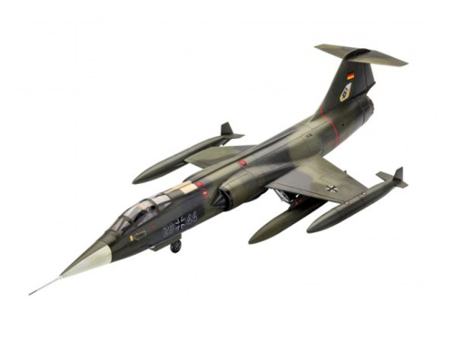 63904 Revell Подарочный набор. Истребитель Lockheed Martin F-104G Starfighter (1:72)