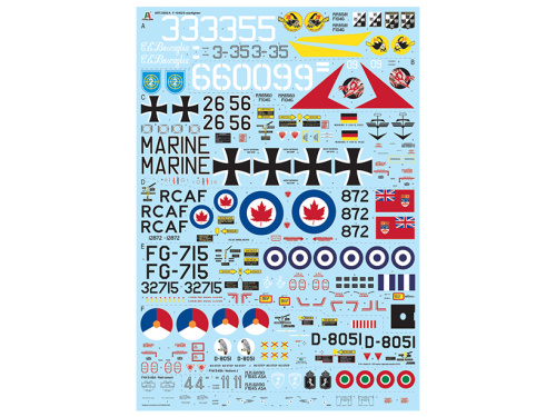 2502 Italeri Самолёт F-104G/S Starfighter (1:32)