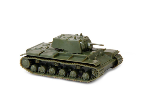 6190 Звезда Советский танк КВ-1 с пушкой Ф32 (1:100)