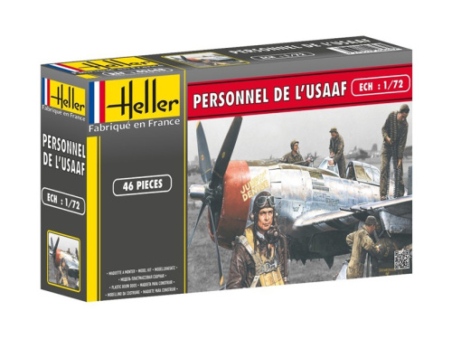 49648 Heller Персонал USAAF (1:72)