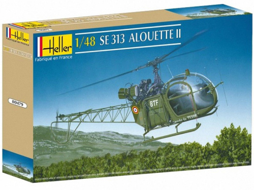 80479 Heller Вертолет SE 313 Алуэтт II (1:48)