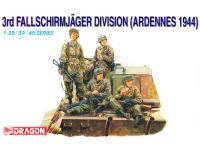 6113 Dragon Солдаты 3-й парашютно-десантной дивизии, Ардены 1944 г. (4 фигуры)(1:35) 6113 Dragon Солдаты 3-й парашютно-десантной дивизии, Ардены 1944 г. (4 фигуры)(1:35)