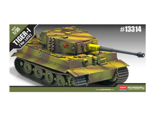 13314 Academy Немецкий танк Pz.Kpfw.VI Тигр I поздний выпуск (1:35)