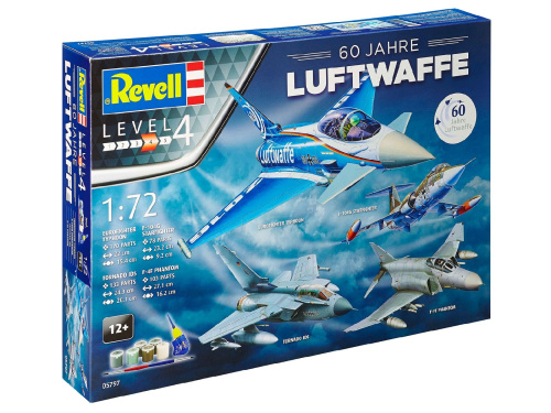 05797 Revell Подарочный набор 60-летие военно-воздушных сил Германии (1:72)