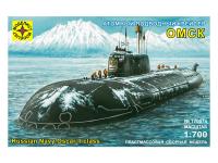 170074 Моделист Атомный подводный крейсер "Омск" (1:700)