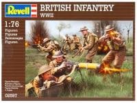 02597 Revell Фигурки Британской пехоты, 2-ая МВ (1:76)