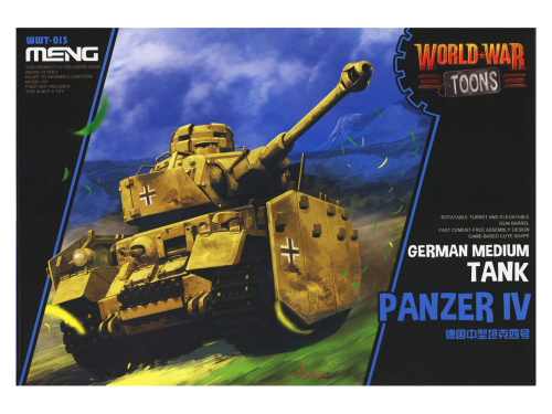 WWT-013 Meng World War Toons Panzer IV