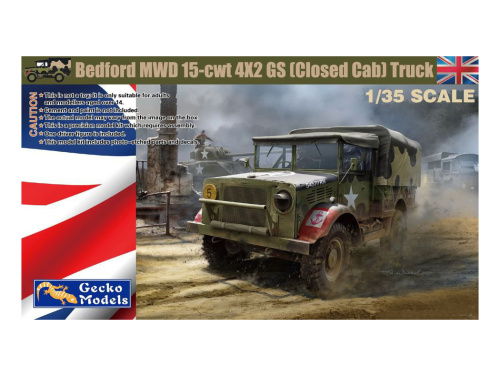 35GM0027 Gecko Models Армейский грузовик Bedford MWD 15-Cwt 4x2 Gs (1:35)