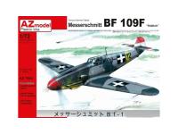AZ7563 AZ Model Немецкий истребитель Messerschmitt Bf-109F "Fridrich" (1:72)