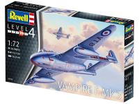 03934 Revell Британский истребитель Vampire F Mk.3 (1:72)