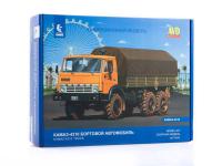 1477 AVD Models КАМАЗ-4310 бортовой (с тентом) (1:43)