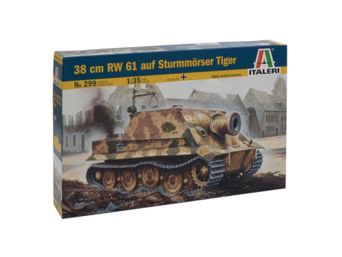 0299 Italeri САУ 38cm RW61 auf Sturmmorser Tiger (1:35)
