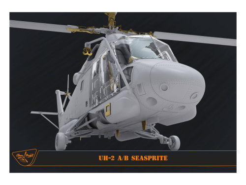 CP72002 Clear Prop Многоцелевой вертолёт UH-2 A/B SeaSprite (1:72)