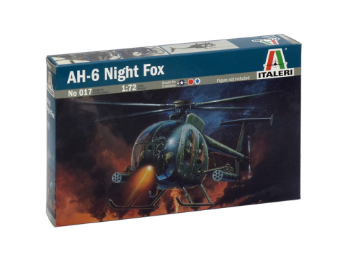 0017 Italeri Вертолет АН-6 Night Fox (1:72)