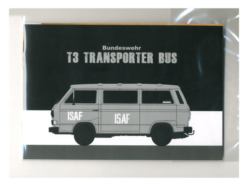 2013 Takom Микроавтобус T3 Transporter Bus с миниатюрой солдата (1:35)